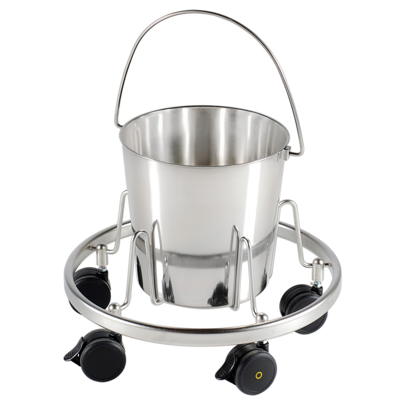 Medical Kick Bucket - Stainless Steel - Francehopital