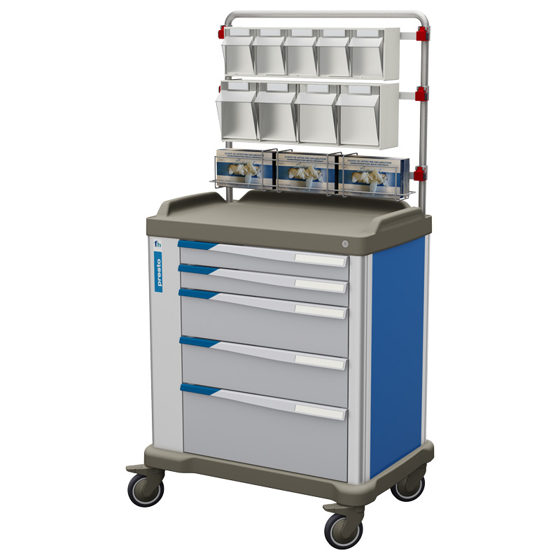 Presto large therapy trolley