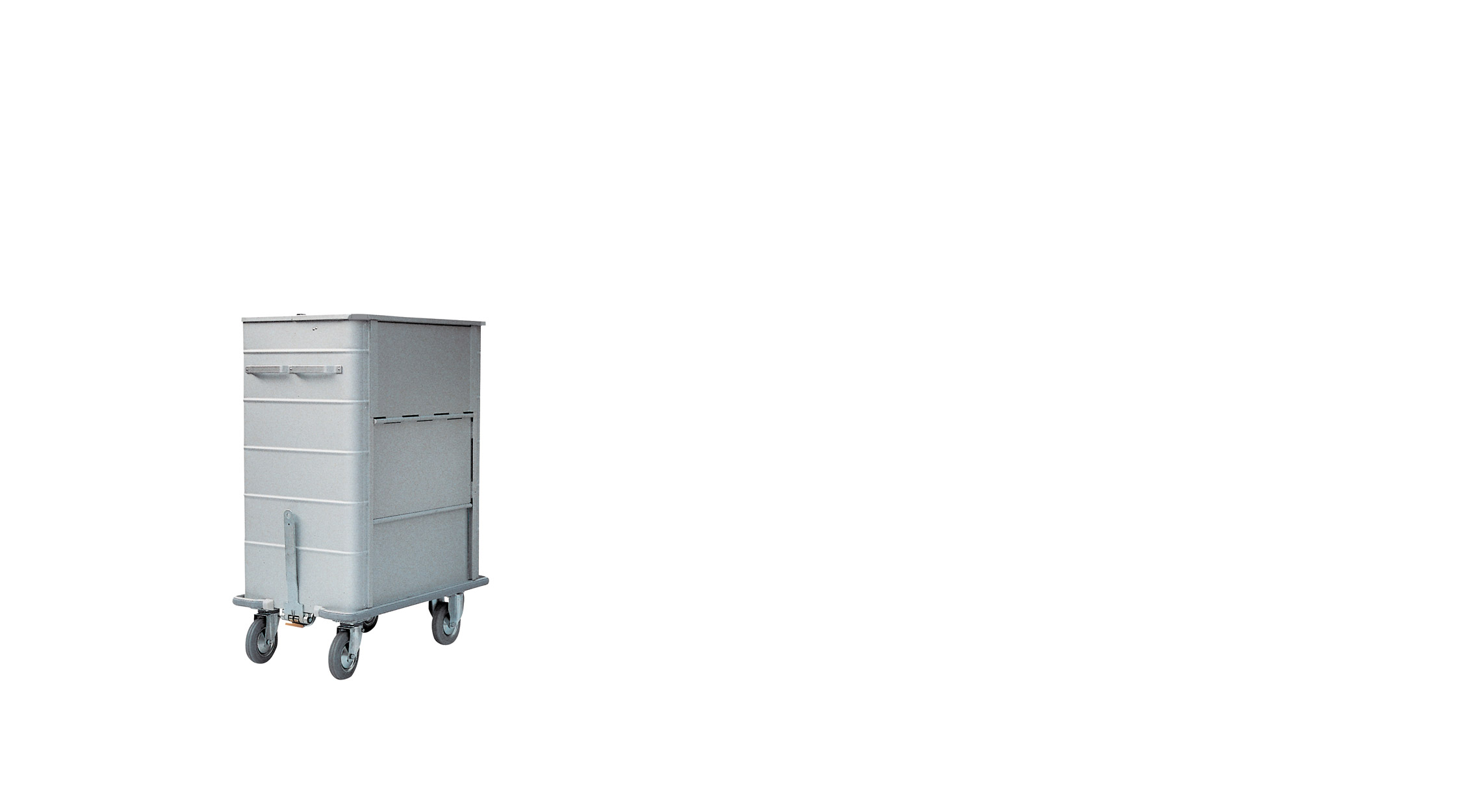 2050CR aluminium waste container