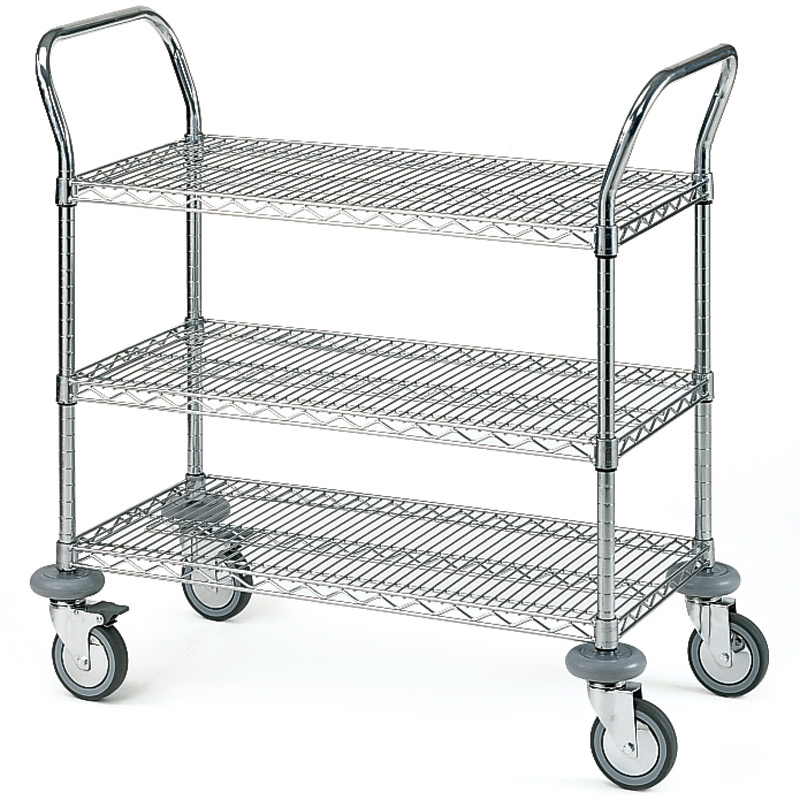 MOSYS utility cart 3 shelves