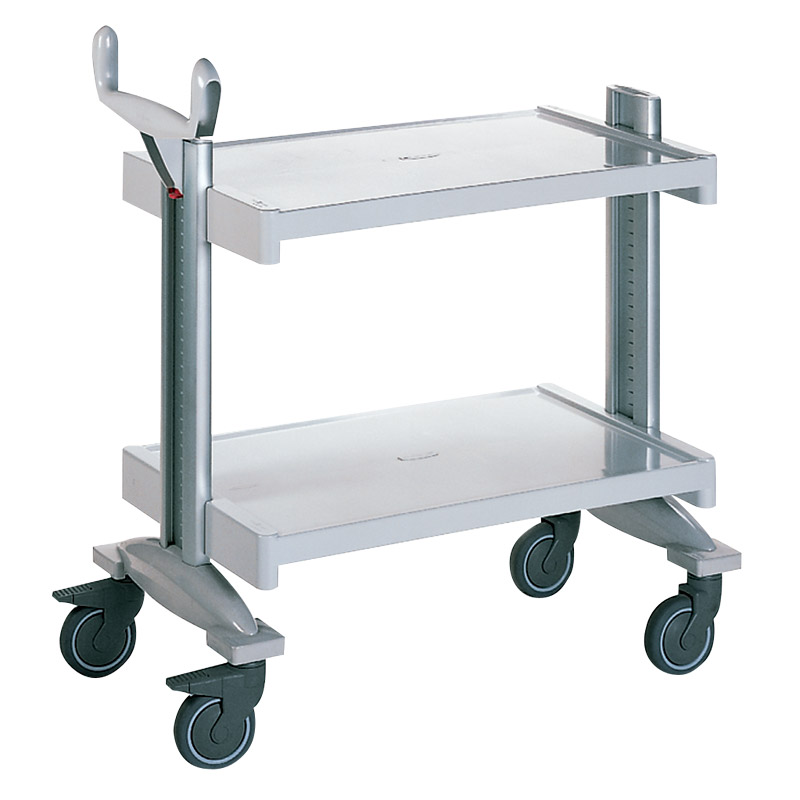 Carrello di servizio Permodul con 2 scaffali