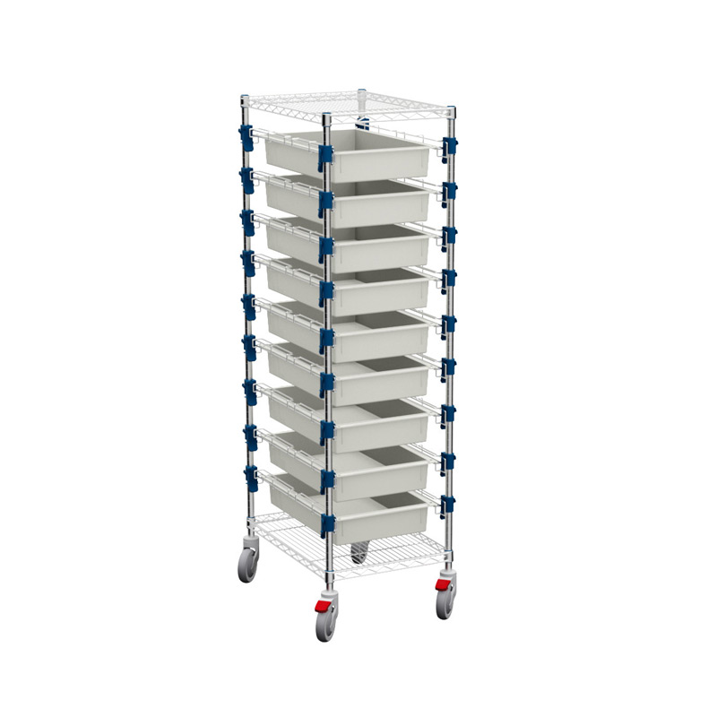 MOSYS-ISO an ISO 600x400 shelving on wheels