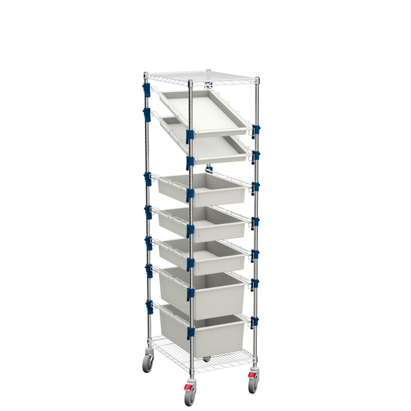 MOSYS-ISO an ISO 600x400 shelving on wheels