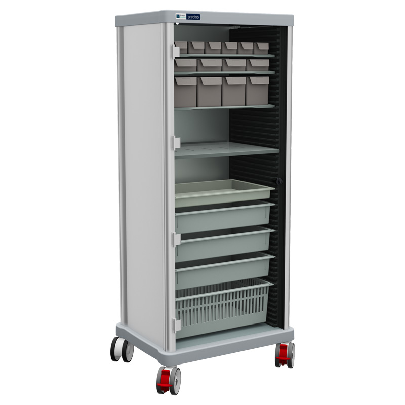 TRS 180 single with transparent door