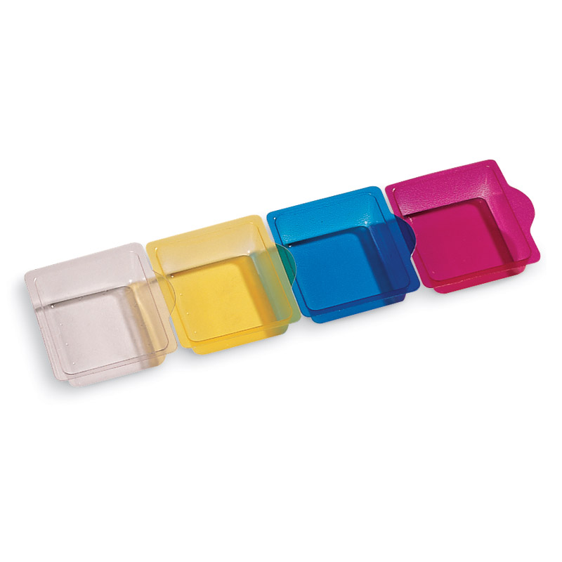 Coloured insets for PDN dispensers