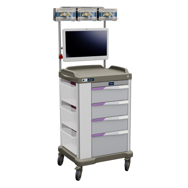 An eWork Cart based on PRESTO 400 medium, 