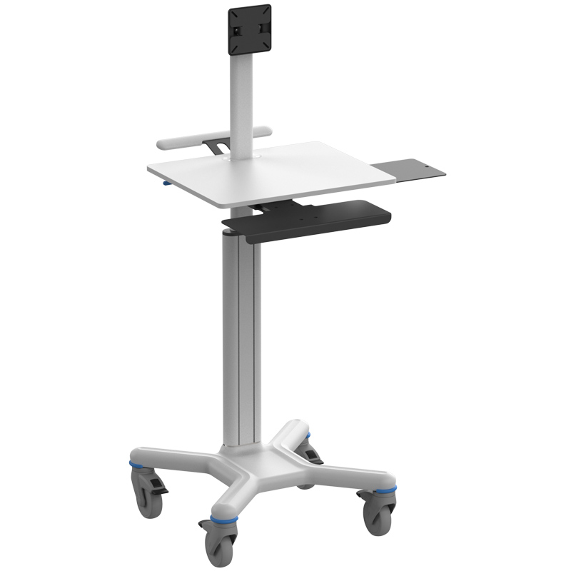 CoW Cart (Computer-on-Wheels) - Carrello per PC AIO - Francehopital