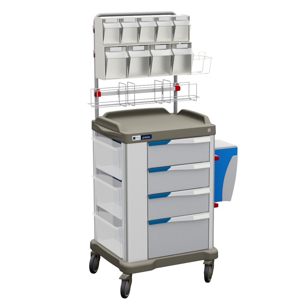 PRESTO medication trolley