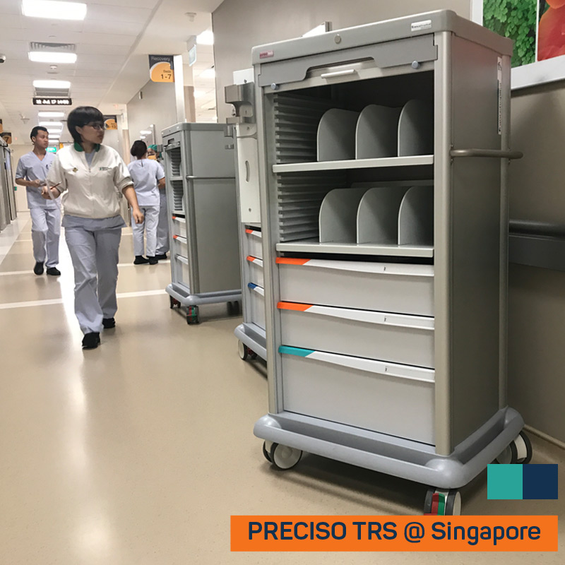 PRECISO TRS columns at Singapore hospital