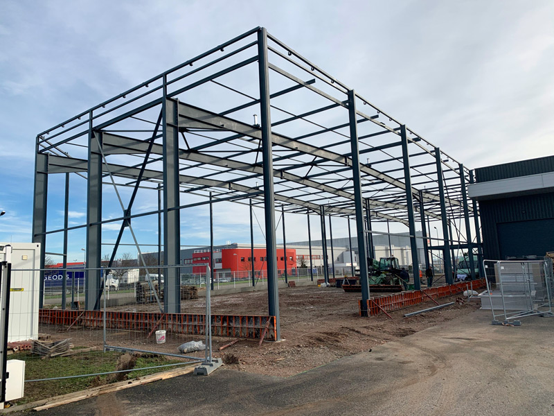 building progresses to enlarge FH facility in France