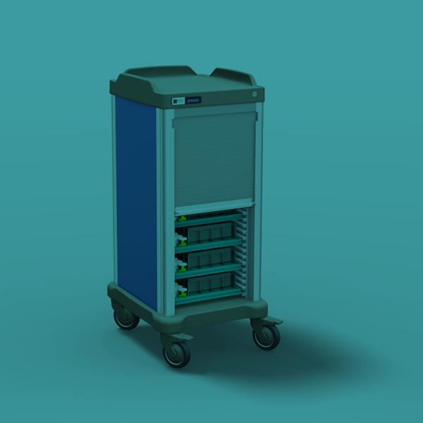 PERTE: a new therapy distribution trolley