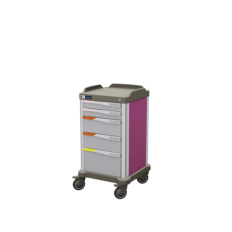 PRESTO small hospital and medication trolley