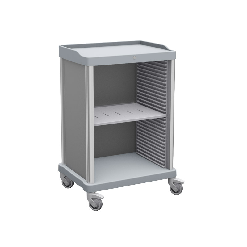PERLA trolley front 600, 10 modules high with open front