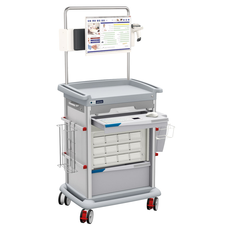 Preciso Power – Variable Height Computer Cart