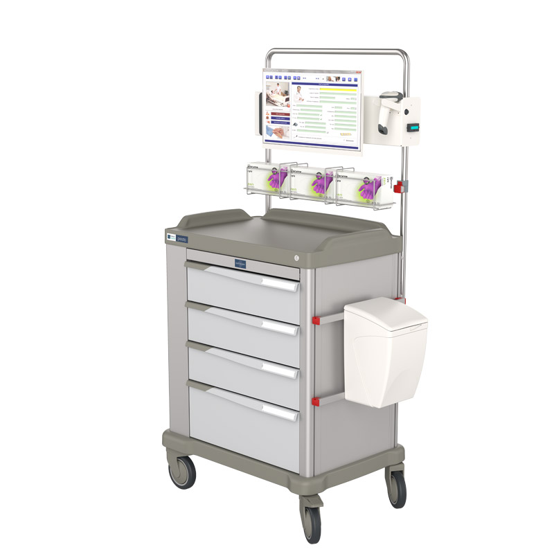 Presto Power – Variable Width Computer Cart